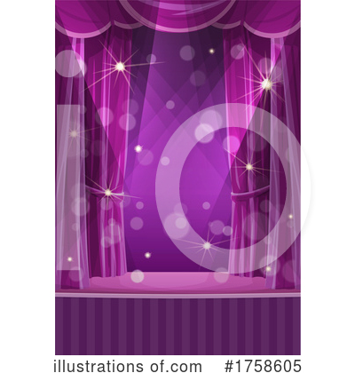 Stage Clipart #1758605 by Vector Tradition SM