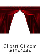 Stage Curtains Clipart #1049444 by elaineitalia