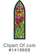 Stained Glass Clipart #1418668 by BNP Design Studio