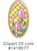 Stained Glass Clipart #1418677 by BNP Design Studio