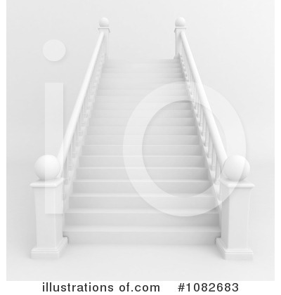 Royalty-Free (RF) Stairs Clipart Illustration by BNP Design Studio - Stock Sample #1082683