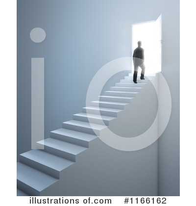 Royalty-Free (RF) Stairs Clipart Illustration by Mopic - Stock Sample #1166162