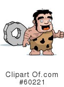 Stalky Caveman Character Clipart #60221 by Cory Thoman