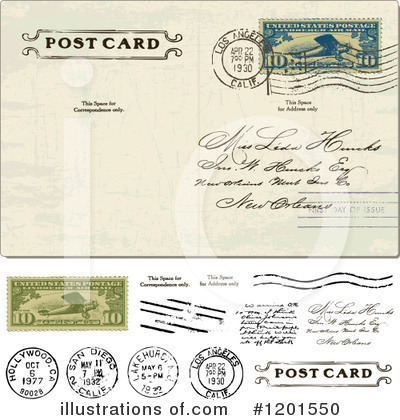 Postmark Clipart #1201550 by BestVector