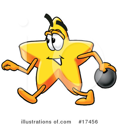 Royalty-Free (RF) Star Character Clipart Illustration by Mascot Junction - Stock Sample #17456