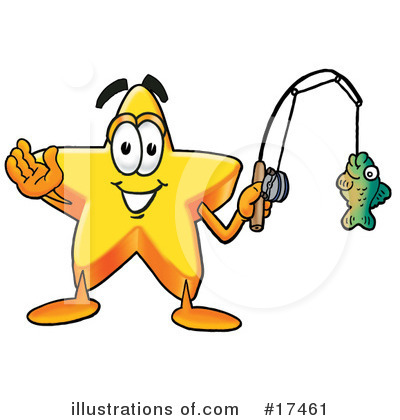 Royalty-Free (RF) Star Character Clipart Illustration by Mascot Junction - Stock Sample #17461