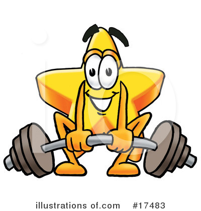 Royalty-Free (RF) Star Character Clipart Illustration by Mascot Junction - Stock Sample #17483