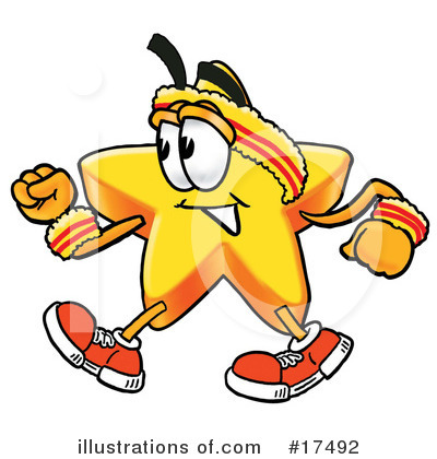 Royalty-Free (RF) Star Character Clipart Illustration by Mascot Junction - Stock Sample #17492