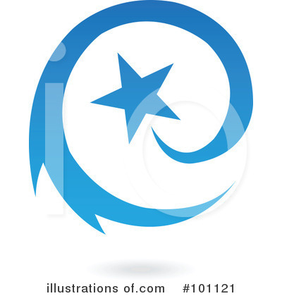 Royalty-Free (RF) Star Clipart Illustration by cidepix - Stock Sample #101121