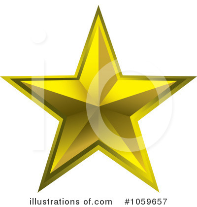 Royalty-Free (RF) Star Clipart Illustration by michaeltravers - Stock Sample #1059657