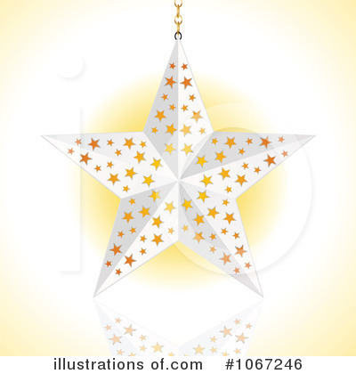 Christmas Stars Clipart #1067246 by elaineitalia