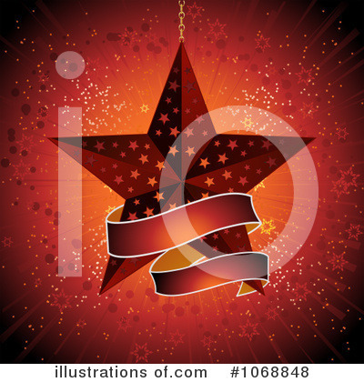 Christmas Stars Clipart #1068848 by elaineitalia