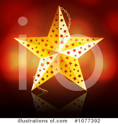 Christmas Star Clipart #1077392 by elaineitalia