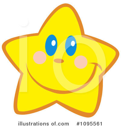 Royalty-Free (RF) Star Clipart Illustration by Hit Toon - Stock Sample #1095561