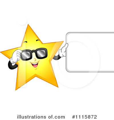 Royalty-Free (RF) Star Clipart Illustration by BNP Design Studio - Stock Sample #1115872