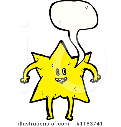 Royalty-Free (RF) Star Clipart Illustration by lineartestpilot - Stock Sample #1183741