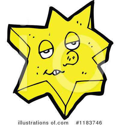 Royalty-Free (RF) Star Clipart Illustration by lineartestpilot - Stock Sample #1183746