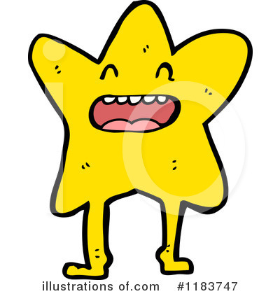 Royalty-Free (RF) Star Clipart Illustration by lineartestpilot - Stock Sample #1183747