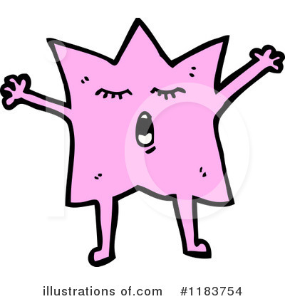 Royalty-Free (RF) Star Clipart Illustration by lineartestpilot - Stock Sample #1183754