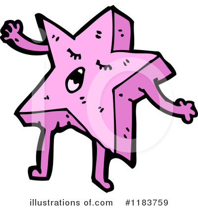 Royalty-Free (RF) Star Clipart Illustration by lineartestpilot - Stock Sample #1183759