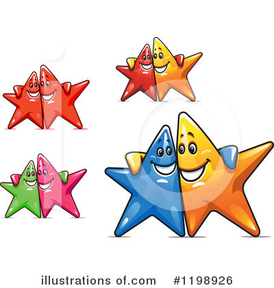 Royalty-Free (RF) Star Clipart Illustration by Vector Tradition SM - Stock Sample #1198926