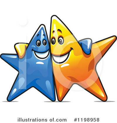 Royalty-Free (RF) Star Clipart Illustration by Vector Tradition SM - Stock Sample #1198958