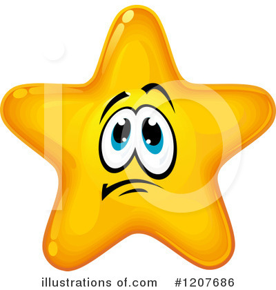 Royalty-Free (RF) Star Clipart Illustration by Vector Tradition SM - Stock Sample #1207686