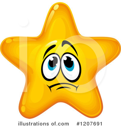 Royalty-Free (RF) Star Clipart Illustration by Vector Tradition SM - Stock Sample #1207691