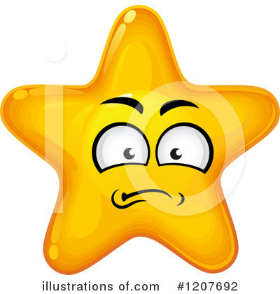 Royalty-Free (RF) Star Clipart Illustration by Vector Tradition SM - Stock Sample #1207692