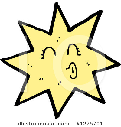 Royalty-Free (RF) Star Clipart Illustration by lineartestpilot - Stock Sample #1225701