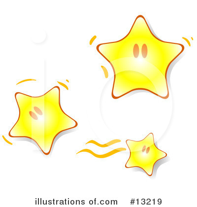 Royalty-Free (RF) Star Clipart Illustration by Leo Blanchette - Stock Sample #13219