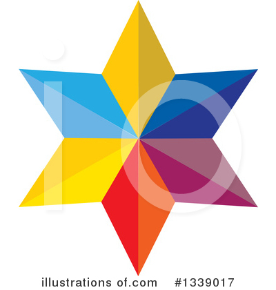 Royalty-Free (RF) Star Clipart Illustration by ColorMagic - Stock Sample #1339017