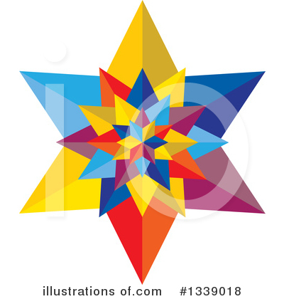 Royalty-Free (RF) Star Clipart Illustration by ColorMagic - Stock Sample #1339018