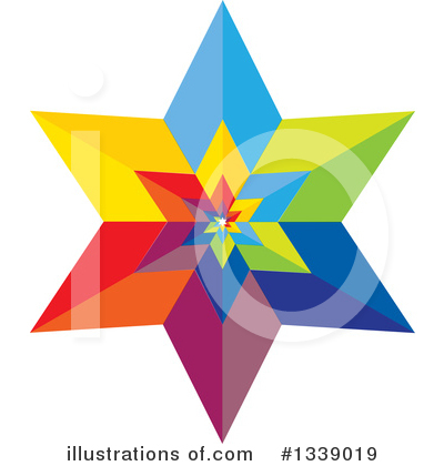 Royalty-Free (RF) Star Clipart Illustration by ColorMagic - Stock Sample #1339019