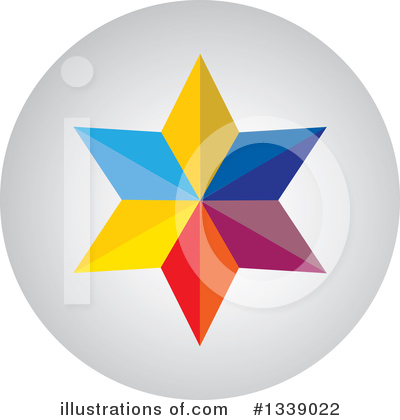 Royalty-Free (RF) Star Clipart Illustration by ColorMagic - Stock Sample #1339022