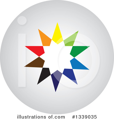Royalty-Free (RF) Star Clipart Illustration by ColorMagic - Stock Sample #1339035