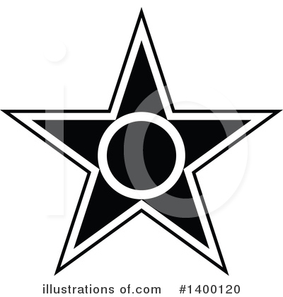 Royalty-Free (RF) Star Clipart Illustration by dero - Stock Sample #1400120