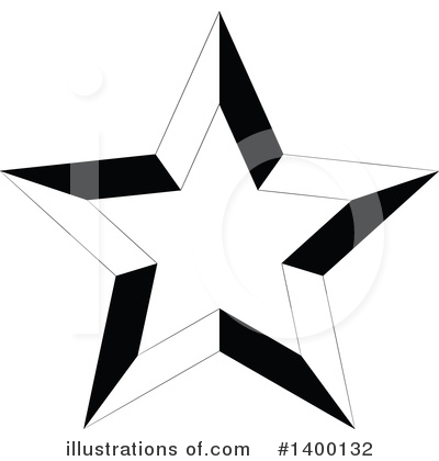 Royalty-Free (RF) Star Clipart Illustration by dero - Stock Sample #1400132