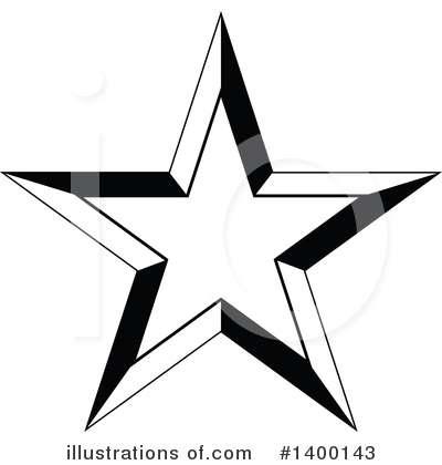Royalty-Free (RF) Star Clipart Illustration by dero - Stock Sample #1400143