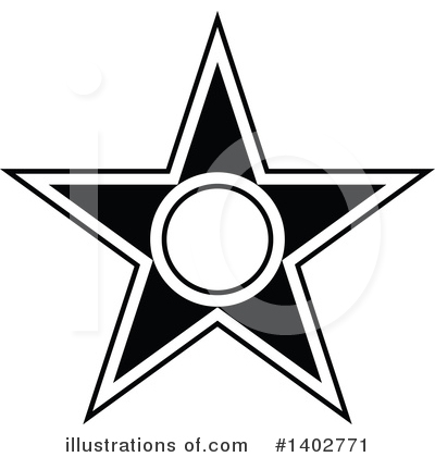 Royalty-Free (RF) Star Clipart Illustration by dero - Stock Sample #1402771