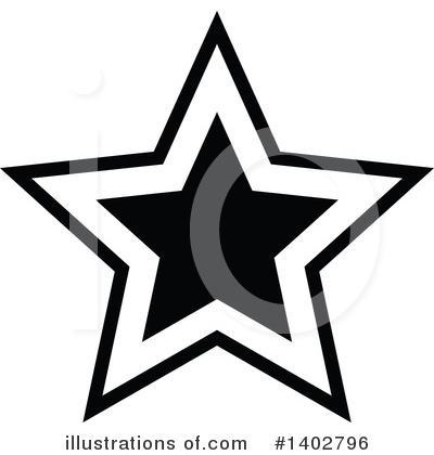 Royalty-Free (RF) Star Clipart Illustration by dero - Stock Sample #1402796