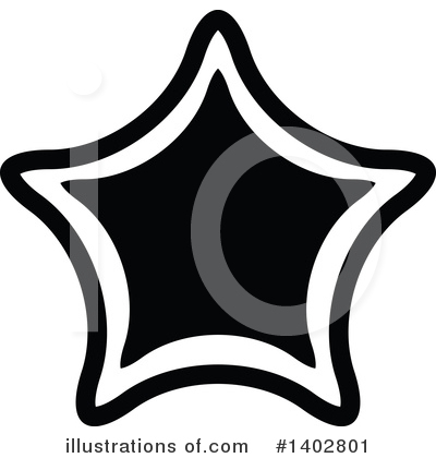 Royalty-Free (RF) Star Clipart Illustration by dero - Stock Sample #1402801