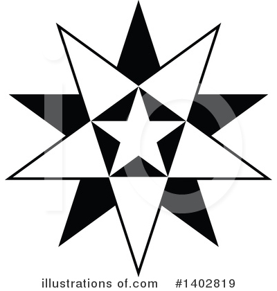 Royalty-Free (RF) Star Clipart Illustration by dero - Stock Sample #1402819