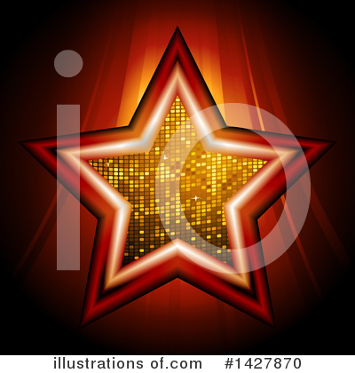 Royalty-Free (RF) Star Clipart Illustration by elaineitalia - Stock Sample #1427870
