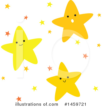 Royalty-Free (RF) Star Clipart Illustration by Cherie Reve - Stock Sample #1459721