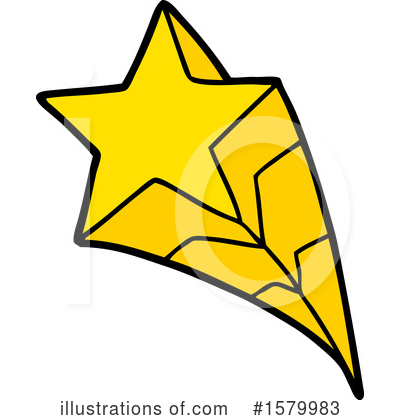 Shooting Star Clipart #1579983 by lineartestpilot
