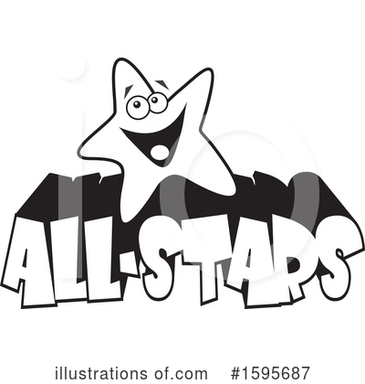 Royalty-Free (RF) Star Clipart Illustration by Johnny Sajem - Stock Sample #1595687
