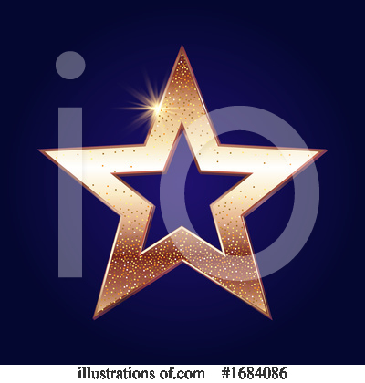Royalty-Free (RF) Star Clipart Illustration by KJ Pargeter - Stock Sample #1684086