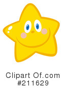 Star Clipart #211629 by Hit Toon