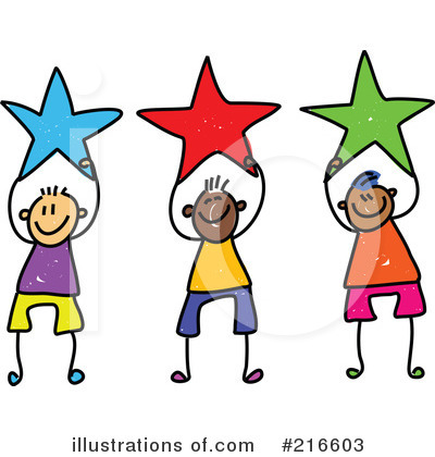 Royalty-Free (RF) Star Clipart Illustration by Prawny - Stock Sample #216603